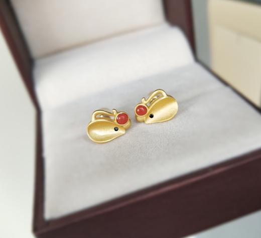 小老鼠耳钉（S925银） 商品图1