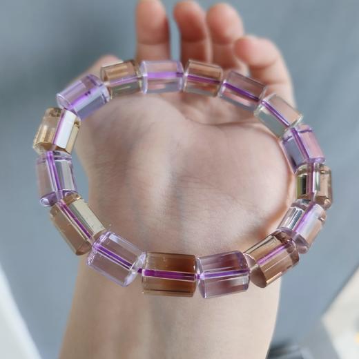 紫黄晶手串(刻面) 商品图1