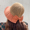 JC-U2-M9673新款镂空拼接针织顶渔夫帽 防晒宽檐遮阳帽韩国盆帽潮 商品缩略图1