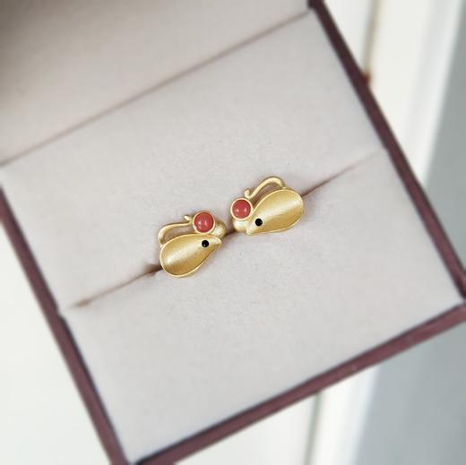 小老鼠耳钉（S925银） 商品图2