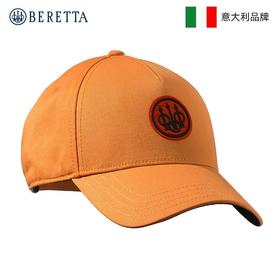 意大利BERETTA标志性ogo棒球帽 橙色