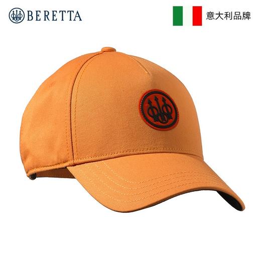 意大利BERETTA标志性ogo棒球帽 橙色 商品图0