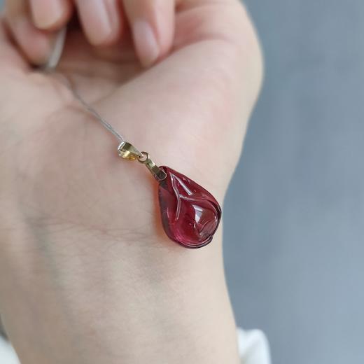 18k碧玺吊坠 商品图2