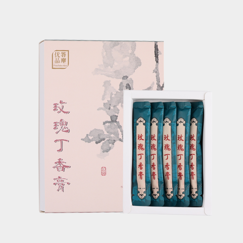 用妙峰山玫瑰熬制的解郁玫瑰丁香膏（有效期到6月4号，介意慎拍）