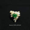 【每日特选】祖母绿 1.33ct 钻石 戒指(预约看货) 商品缩略图2