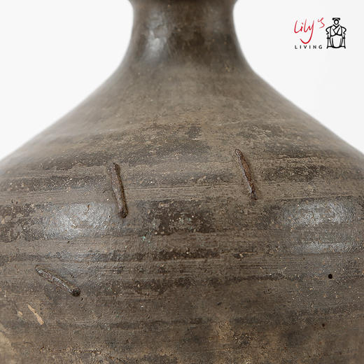 陶罐红陶茶油罐花器摆件Pottery Vase 商品图3