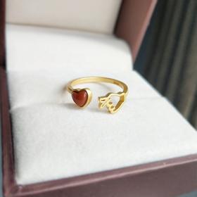 比心小戒指（S925银）