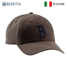意大利BERETTA 时尚运动深棕色户外棒球帽