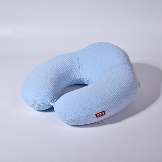 螺纹布记忆棉U型枕颈椎护颈便携旅行坐车飞机睡觉神器午睡 JF20123 商品图2