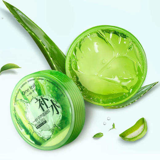 2盒 一叶子 芦荟凝胶 补水保湿修护 商品图10