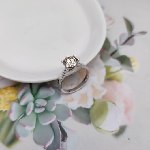 18k钻石戒指（1.740ct）圈号：14# 商品图0