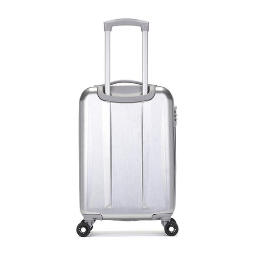 DELSEY法国大使 双轮式四轮拉杆箱时尚旅行箱 20寸 银色00302080111 商品图3