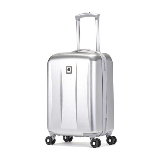 DELSEY法国大使 双轮式四轮拉杆箱时尚旅行箱 20寸 银色00302080111 商品图1