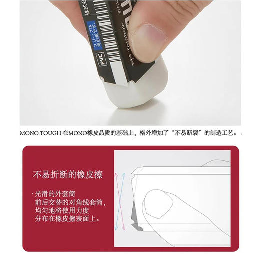 日本 Tombow/蜻蜓橡皮擦 商品图2