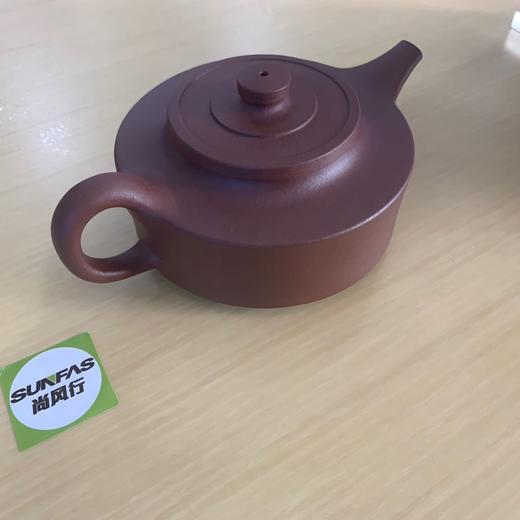紫砂壶-周盘壶，原矿老紫泥，秦巡全手工制作，200ML左右 商品图1