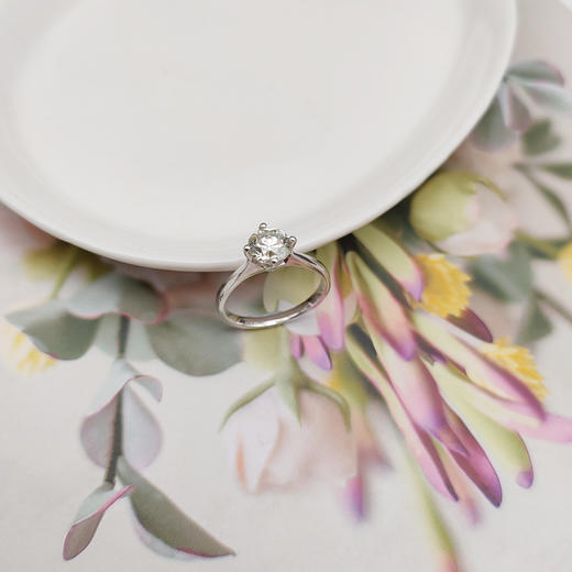 18K钻石戒指（1.012ct）圈号：13# 商品图2