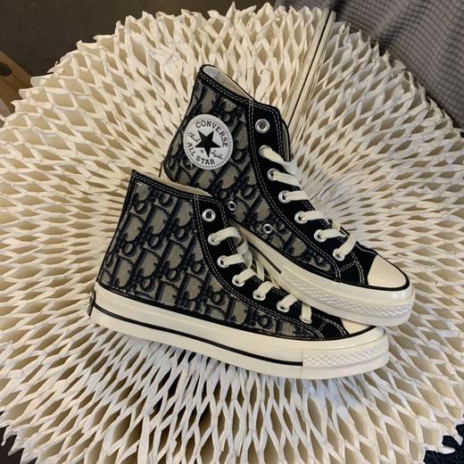DIOR X CONVERSE 1970S  重磅再次来袭 低帮出货‼️ 匡威1970S迪奥联呈独家重磅释出！ 尺码 35-44 商品图0