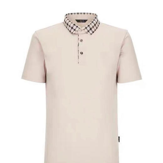 Daks 英伦格子高端弹力丝光棉Polo衫 商品图5