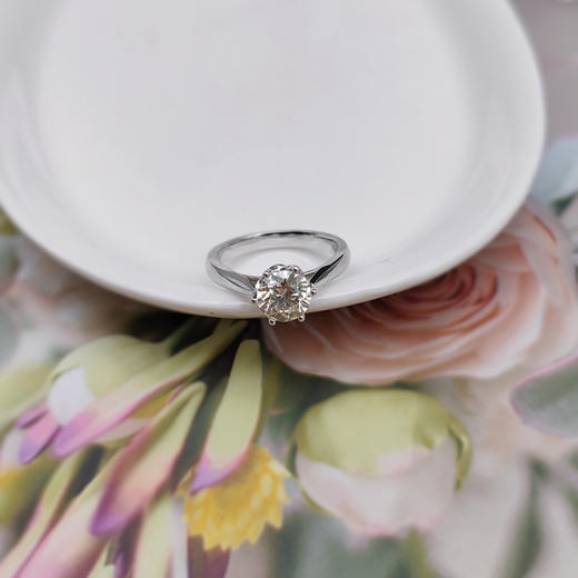 18K钻石戒指（1.011ct）圈号：12# 商品图2