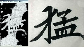 張猛龍碑_130褰天淨。千里開明。