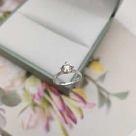 18K钻石戒指（1.012ct）圈号：13#