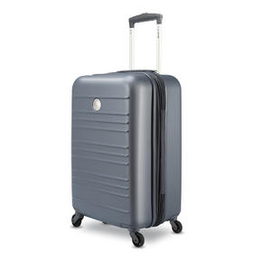 DELSEY法国大使 时尚旅行箱登机箱 四轮拉杆箱 20寸灰色344580511 