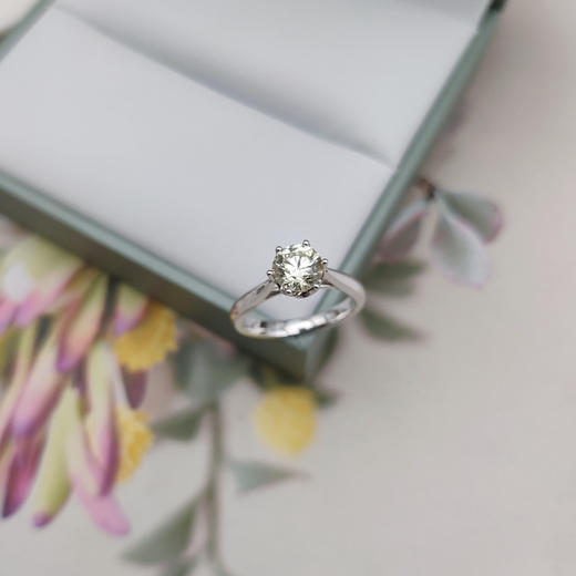 18K钻石戒指（1.011ct）圈号：12# 商品图1