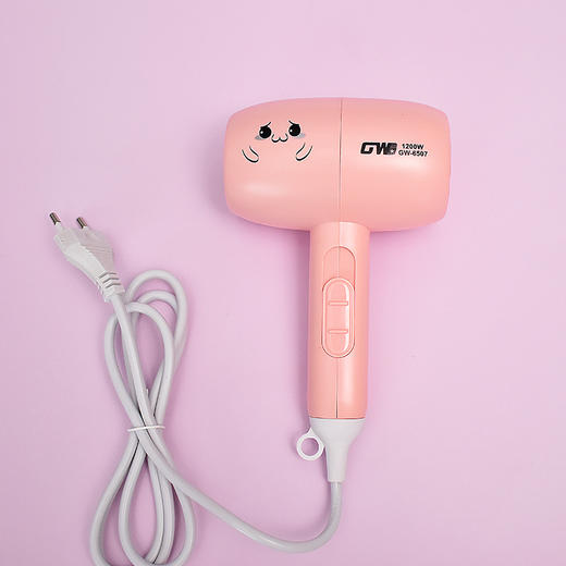 迷你旅行便携卡通吹风机学生宿舍家用小型功率不伤发吹风筒DQ20603 商品图1