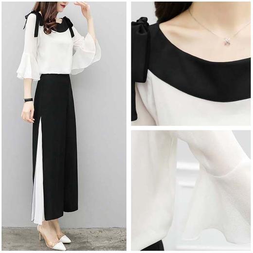 YKM-G9792新款时尚俏皮洋气网红女神范两件套 商品图2