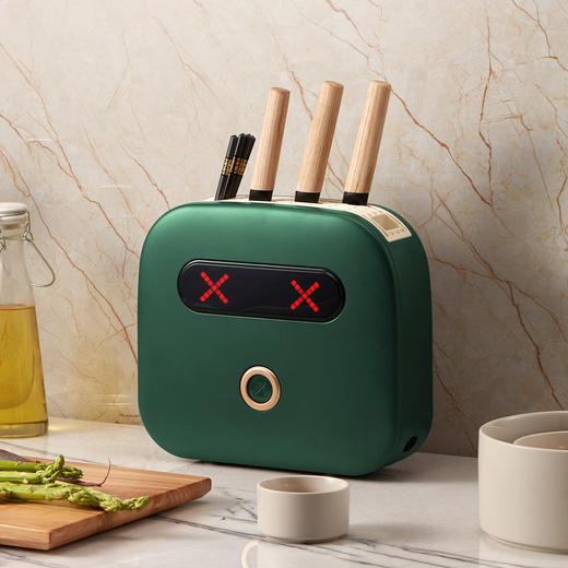 筷子刀具消chudu机家用筷子筒紫外线杀jun器抑jun刀架餐具烘干机 商品图4