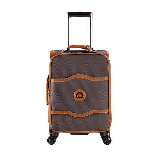 DELSEY法国大使 拉杆箱登机箱 密码软箱香提兰系列 白色/棕色/黑色 可选 商品图1