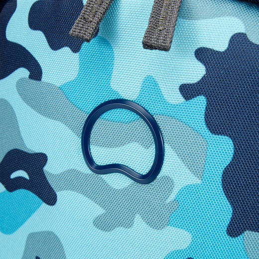 DELSEY法国大使 时尚迷彩双肩包休闲包男女 蓝色70371860012  商品图4