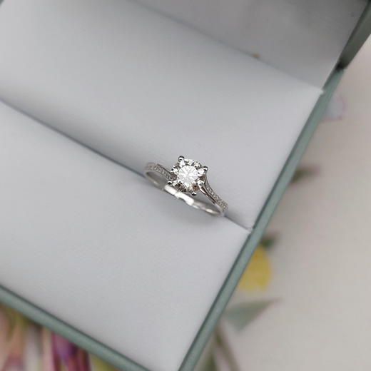 18K钻石戒指（1.006ct）圈号：13# 商品图0