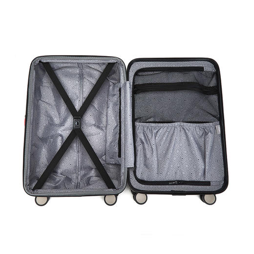 DELSEY法国大使 拉杆箱万向轮行李箱 男女旅行箱时尚密码箱 22英寸 灰色00045880511 商品图4