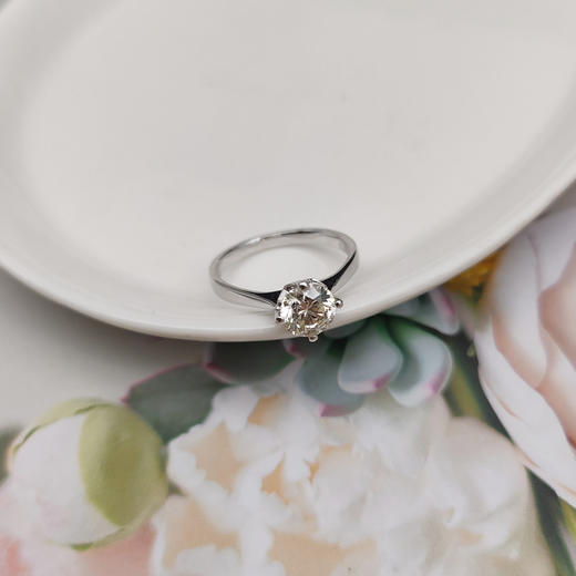 18K钻石戒指（1.012ct）圈号：13# 商品图3