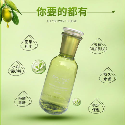 一叶子橄榄芽鲜补水保湿150ml爽肤水-4495 新老品随机发 商品图4