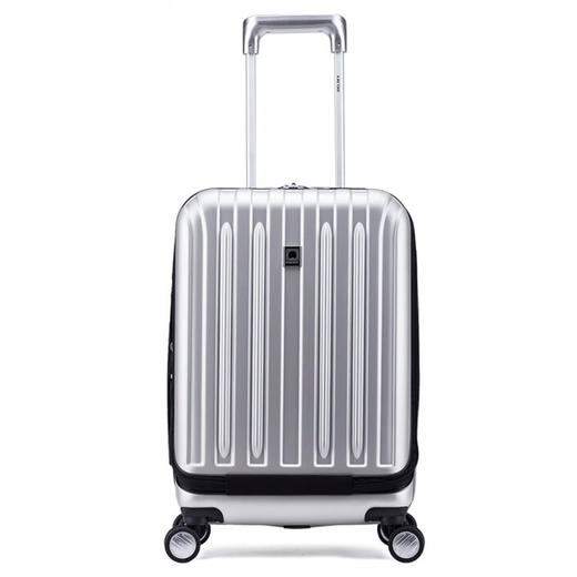 DELSEY法国大使 杆箱万向轮行李PC登机密码旅行硬箱子男女 20寸银色00207380111 商品图0