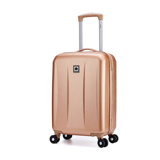 DELSEY法国大使 拉杆箱小旅行箱密码箱万向轮男女行李箱 金色 20英寸00302080105 商品图1