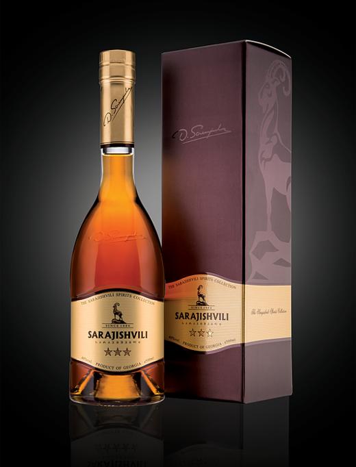 萨拉吉利三星白兰地-500ml 商品图0