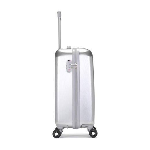 DELSEY法国大使 双轮式四轮拉杆箱时尚旅行箱 20寸 银色00302080111 商品图2