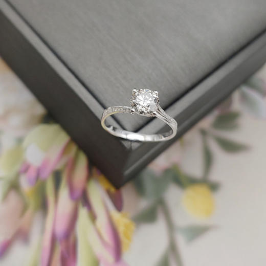 18K钻石戒指（1.006ct）圈号：13# 商品图2