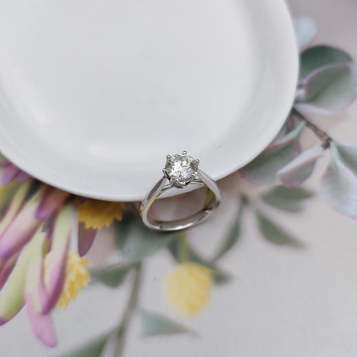 18K钻石戒指（1.011ct）圈号：12# 商品图0