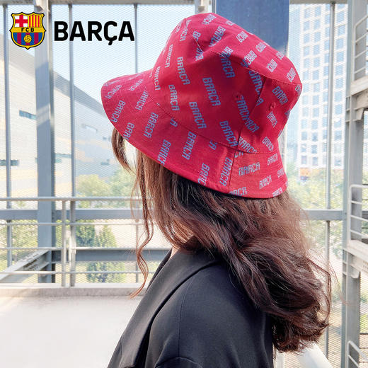 巴塞罗那官方商品丨情侣款双面渔夫帽经典潮流巴萨周边足球迷 商品图4