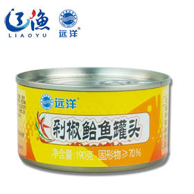 剁椒鲐鱼罐头 190g