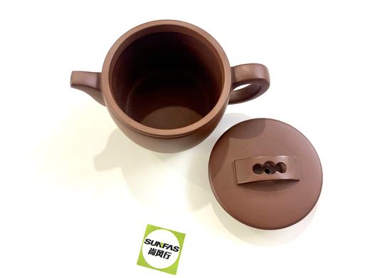 紫砂壶-汉瓦壶，原矿红皮龙泥料，助理工艺美术师应嘉仪全手工制作，200ML左右 商品图2