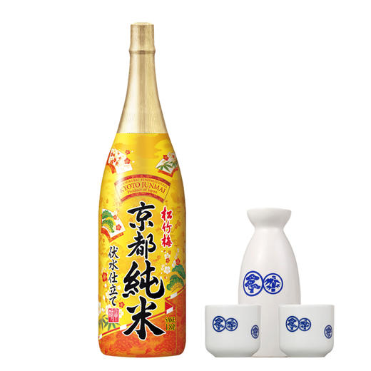 松竹梅京都纯米清酒1.8L 原装进口纯米清酒 伏见水酿*LFYC* 商品图1