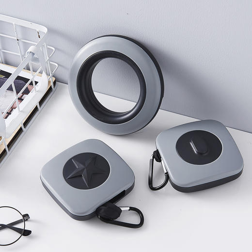 【可旋转折叠买菜购物袋】创意礼品便携大号尼龙环保收纳整理袋塑料收纳盒 商品图1