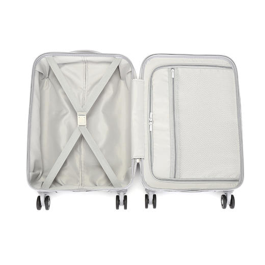DELSEY法国大使 双轮式四轮拉杆箱时尚旅行箱 20寸 银色00302080111 商品图4