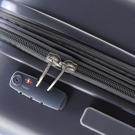 DELSEY法国大使 时尚旅行箱登机箱 四轮拉杆箱 20寸灰色344580511  商品图4