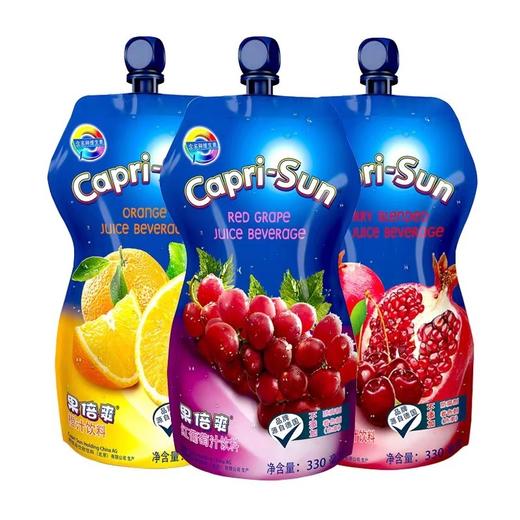 德国capri-sun果倍爽儿童果汁饮料330ml*1袋 商品图0